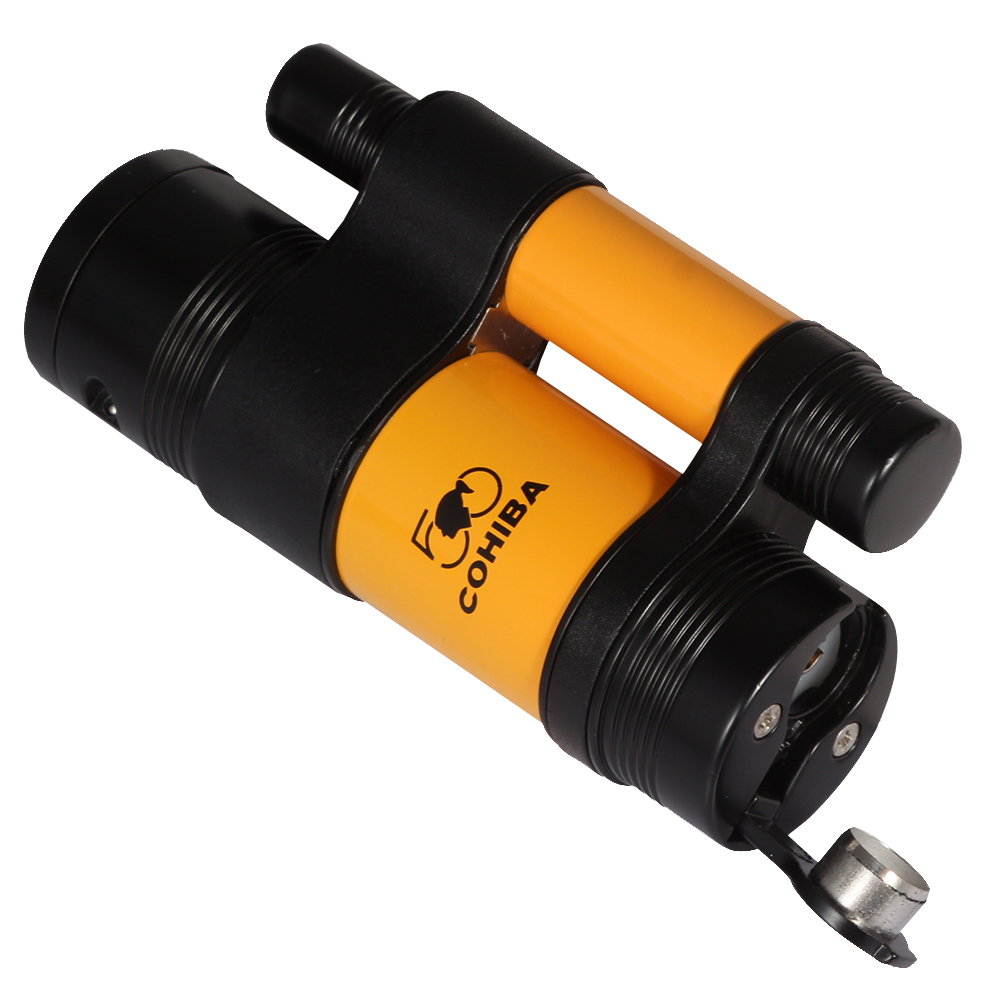Vỏ Hột Quẹt Bật Lửa Khò 3 Tia Kiêm Đục COB127 Đẹp Độc Lạ Lửa Khò Mạnh Mẽ - Dùng Gas Cao Cấp