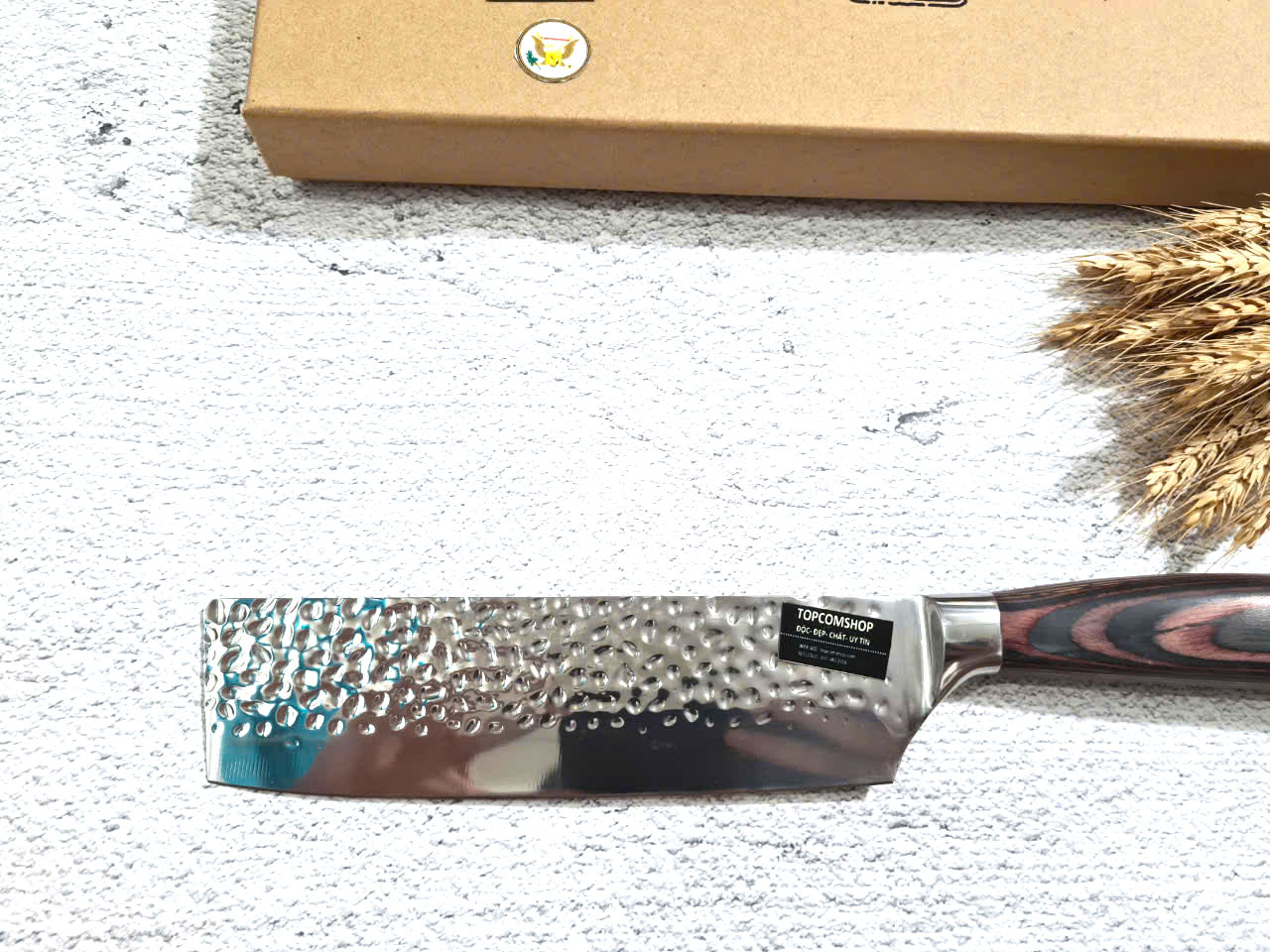 DAO NHẬT BẾP USUBA - DAO BẾP CỦA NHẬT THÉP DAMASCUS MÃ DT122