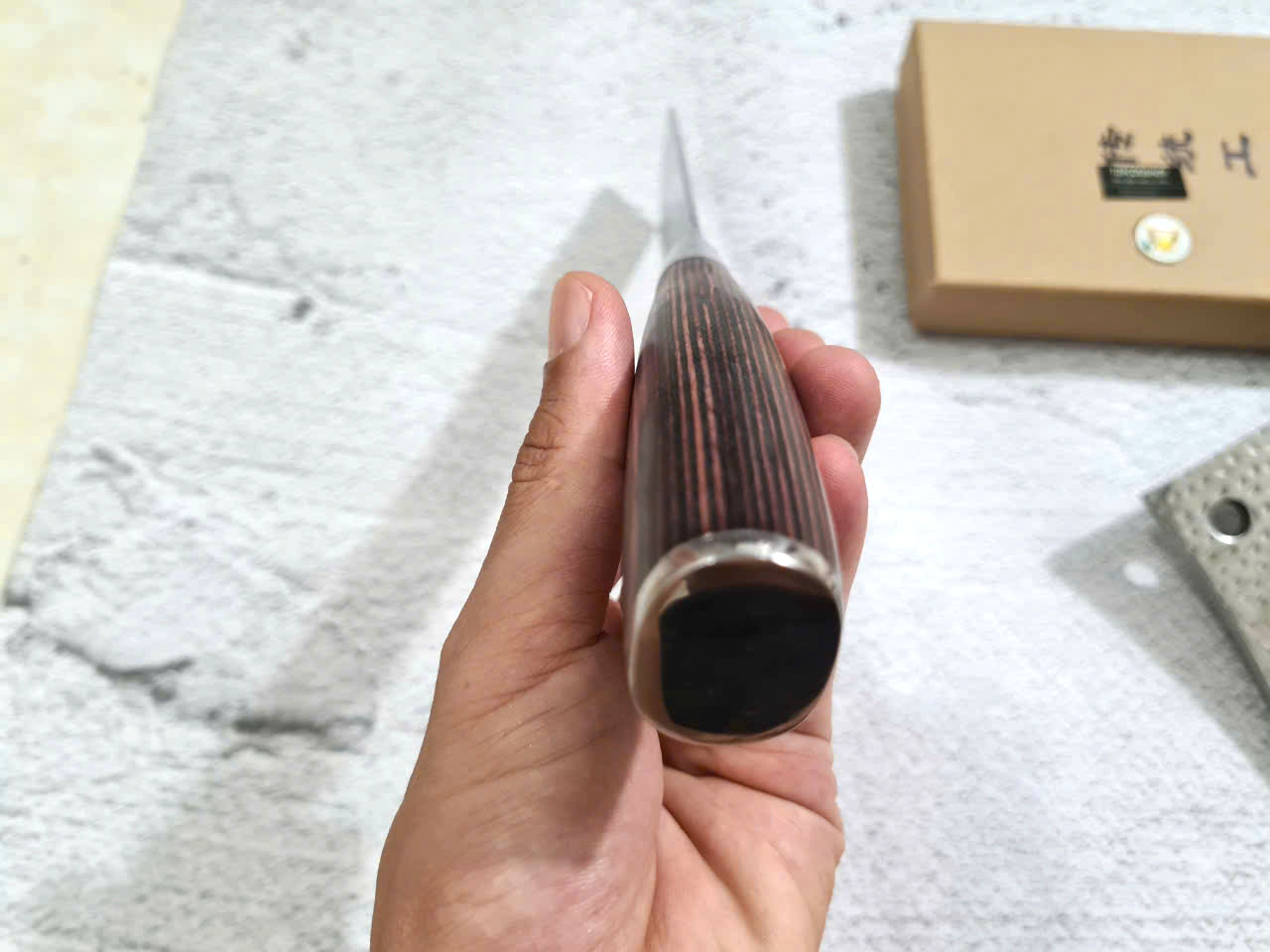 DAO NHẬT BẾP USUBA - DAO BẾP CỦA NHẬT THÉP DAMASCUS MÃ DT122