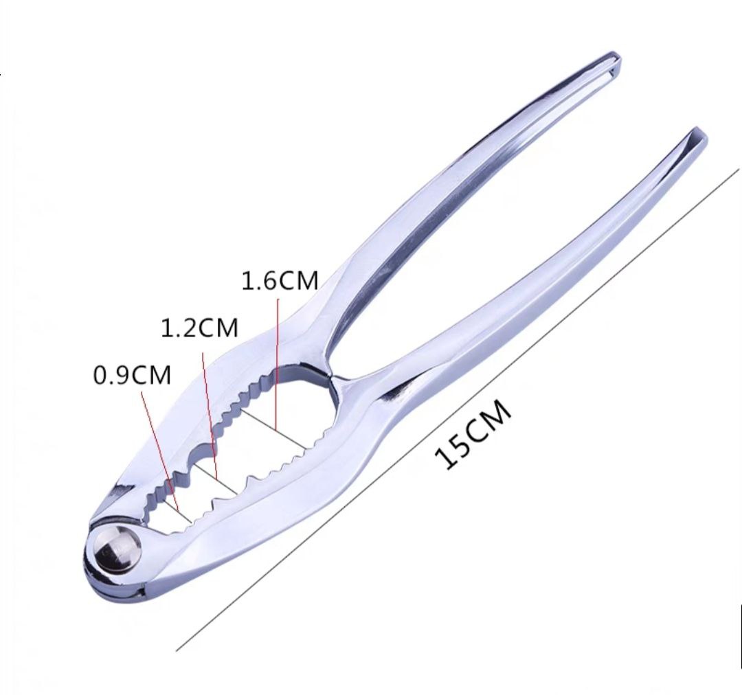 Dụng cụ chuyên dùng ăn hải sản kẹp càng cua, ghẹ,tôm hùm kẹp các loại hạt trái cây cứng, dụng cụ hỗ trợ đa năng bằng thép không gỉ
