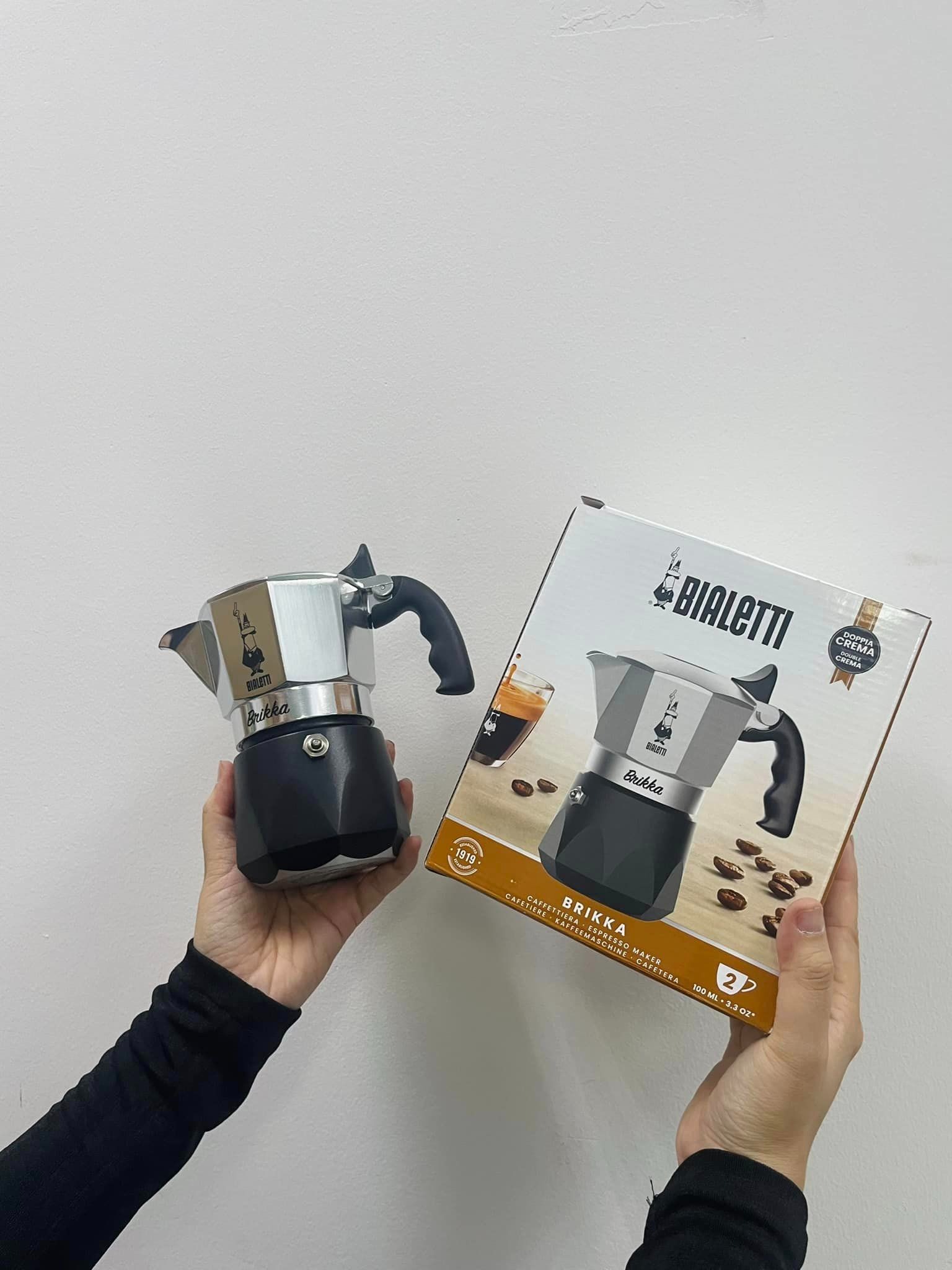 Ấm pha cà phê BIALETTI BRIKKA NEW 2023