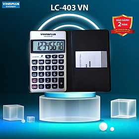 Máy Tính Bỏ Túi LC-403VN Bảo Hành 2 Năm - Có Vỏ Giả Da Simili