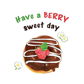 Thiệp Sweet donut