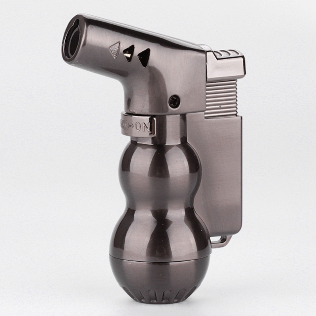 Vỏ Hột Quẹt Bật Lửa Hộp Quẹt Khò Gas Hồ Lô 1 Tia Cực Mạnh Hongbo HB-804 Thiết Kế Đẹp Độc Lạ Cao Cấp - Giao Màu Ngẫu Nhiên
