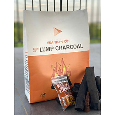 Vua than củi túi 1kg