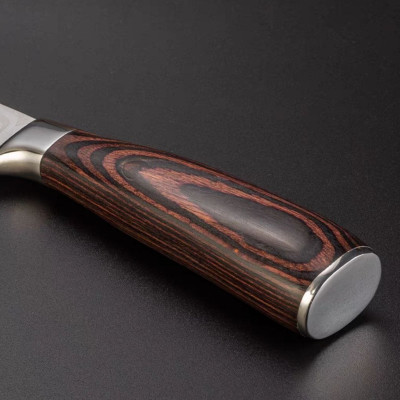 Dao làm bếp Nhật Bản, dao nấu ăn, lưỡi cá hồi, dao cắt cá, dao cắt thịt bò, dao thái lát, dao sashimi, dao gọt hoa quả sắc bén Thép Damascus Dao Sushi Dao Của Đầu Bếp Dao Thịt Rau Củ Thịt Bò Dao Nấu Ăn 