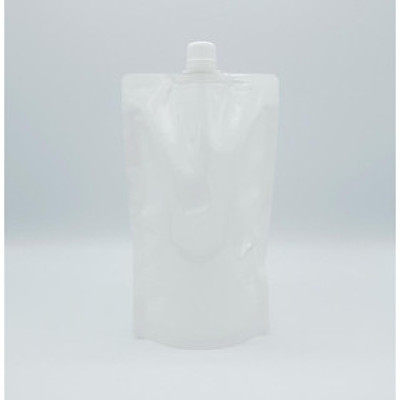 Túi đáy đứng có vòi đựng chất lỏng 500ml màu trắng sữa  (50 túi)