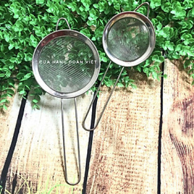 [MỚI] Rây Bột Inox Có Tay Cầm - Combo 2 size 8, 10cm. Chuyên phục vụ Sp Gia dụng, Khuôn làm bánh, Dụng cụ học Sinh, Nhà