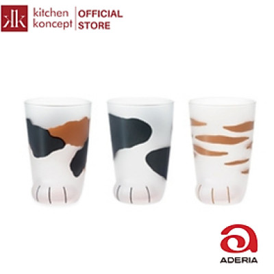 Ly hình chân mèo Aderia - Coconeco - Tam thể - 0.3L