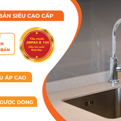 Máy lọc nước lắp dưới bồn rửa KITZ OSS-G4 (Made in Japan) - Hàng chính hãng