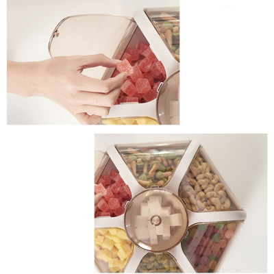 Khay mứt tết, Khay Đựng Bánh Kẹo 6 Cánh Hoa Tự Bung, Sang Chảnh, Lịch Sự, Sản Phẩm của Tết 2024