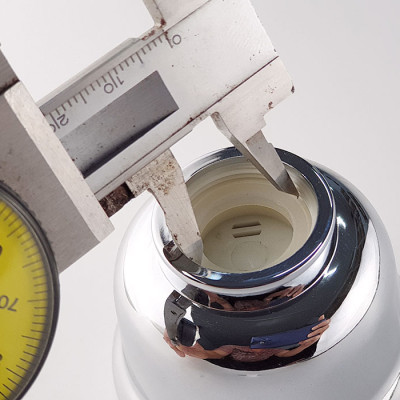 Đầu Vòi Tăng Áp 1 Chế Độ Chảy Mạ Chrome Eurolife EL-TA03 (Trắng Bạc)