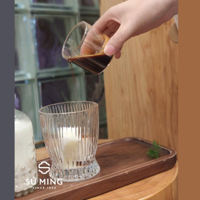 Cốc Thuỷ Tinh 1 Bộ 6 Chiếc, Kiểu Dáng Tinh Tế, Giao Hàng Nhanh Chóng