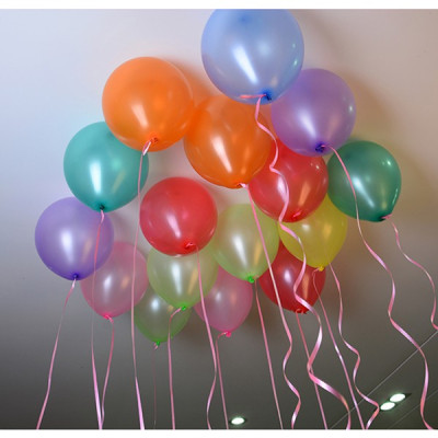 Bịch 100 Quả Bong Bóng Bay Nhiều Màu Trang Trí Tiệc Tùng Sinh Nhật, Đám Cưới, Thôi Nôi, Sự Kiện Kích Thước 25-28cm