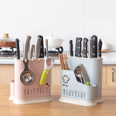 COMBO Ống Đựng Đũa Thìa Có Móc Treo Kèm Khay Cắm Dao Kéo + bộ 3 Lọ Đựng Gia Vị VN - ( giao ngẫu nhiên )