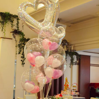 Bóng bay Galaxy Trong Suốt trang trí giáng sinh, noel Cực Đẹp (PE)