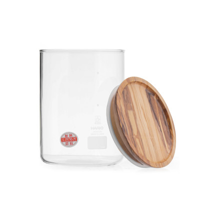 HŨ ĐỰNG THỦY TINH HARIO NẮP GỖ