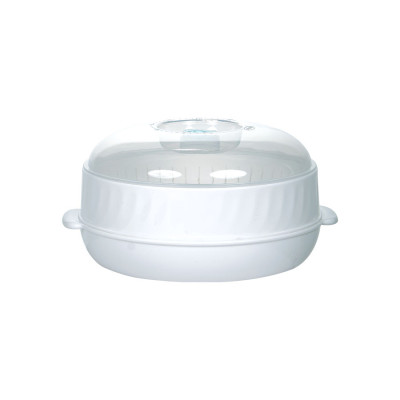 Bộ Khay Hấp Lò Vi Sóng 3 Lớp Việt Nhật - Bộ Khay Hấp Chất Liệu Nhựa PP Nguyên Sinh Không Chứa BPA , Chịu Được Nhiệt Độ Cao An Toàn Cho Người Dùng - Hàng Việt Nam