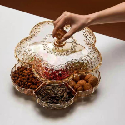 KHAY ĐỰNG MỨT TẾT BÁNH KẸO NGÀY TẾT BẰNG MEKA TRONG SUỐT