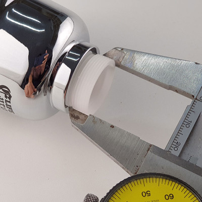 Đầu Vòi Tăng Áp 1 Chế Độ Chảy Mạ Chrome Eurolife EL-TA03 (Trắng Bạc)