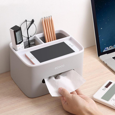 Hộp Đựng Khăn Giấy Đa Chức Năng Ecoco