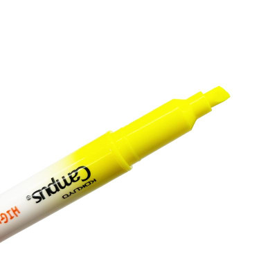 Bút Dạ Quang 2 Đầu Mực Neon Campus DHL-NE-YRA - Vàng, Cam