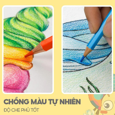 Hộp 12 Bút Chì Màu Kèm Chuốt Chì - Thiên Long CPC-C020
