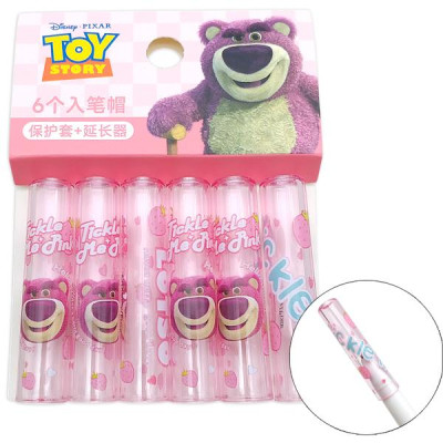 Bộ 6 Nắp Đậy Bút Chì Gấu Lotso - Ume A74042-T1S