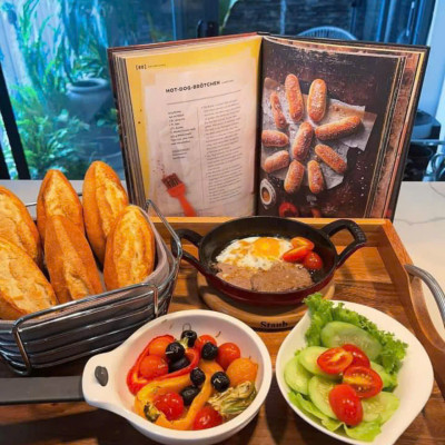 Rổ bánh mì Blomus 26cm màu xám Hàng chính hãng