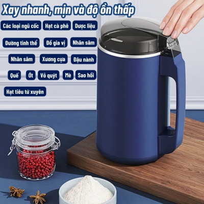 Máy Xaiy Hạt Khô Mini Công Suất 300W – Nghiền Mịn Ngũ Cốc, Gia Viị, Tiện Lợi Cho Mọi Nhà , đèn ốp trần