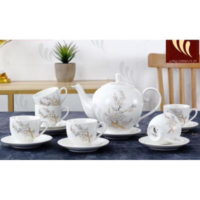 BỘ ẤM PHA TRÀ KÈM KAY, BỘ ẤM CHÉN KÈM ĐĨA ( GIAO NGẪU NHIÊN)