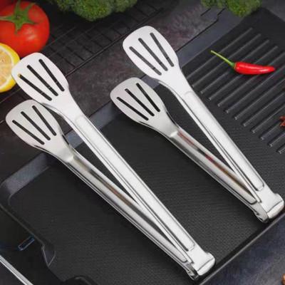 kẹp gắp thức ăn dạng khía inox cao cấp- 18cm - 24cm - 28cm