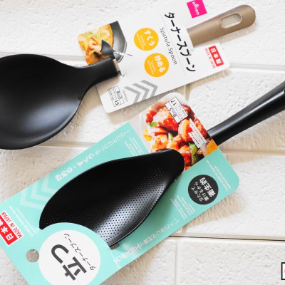 Muôi cơm kháng khuẩn cán dài Echo, làm từ nhựa PP cao cấp, bền đẹp, có khả năng chịu nhiệt cao - nội địa Nhật Bản