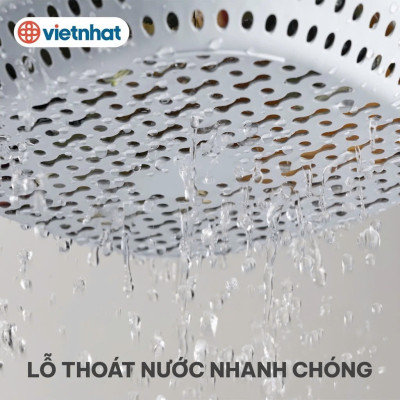 Bộ Chậu Rổ Việt Nhật Hokori, Sang Trọng, Nhựa An Tòan, Tiện Lợi, Hàng Việt Nam