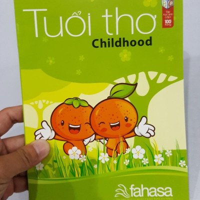 Tập Học Sinh 4 Ô Ly 100 Trang ĐL 80g/m2 - Giấy Ford - FAHASA - Tuổi Thơ (Mẫu Màu Giao Ngẫu Nhiên)