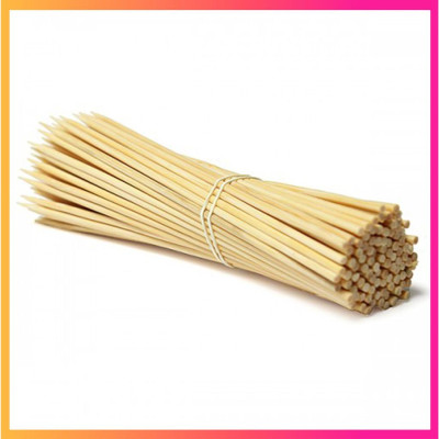 Que xiên tre [1kg] tăm xiên nướng thịt, khoai tây lốc xoáy, xúc xích, đầy đủ kích cỡ