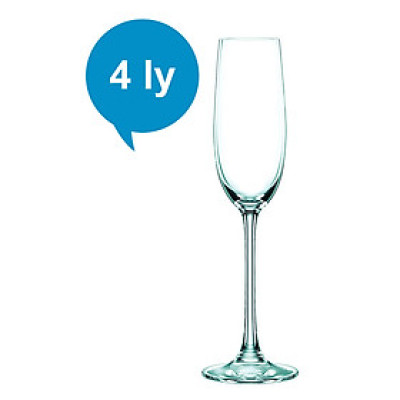 Bộ 4 Ly Nachtmann Sparkling Wine Vivendi Premium 92038 ĐK 6.5cm (178ml)