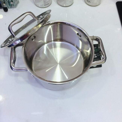 Bộ nồi inox liền khối Elmich Trimax ECO EL-8003 size 16, 18, 22, chảo 26cm