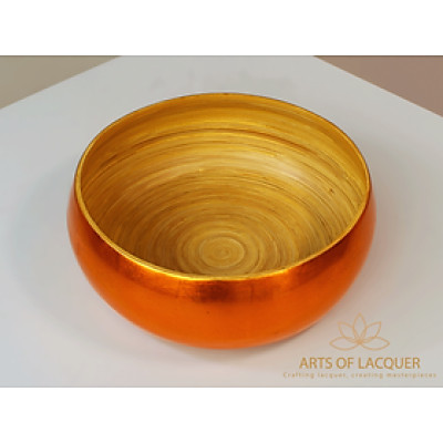 Bát Sơn Mài Mạ Vàng