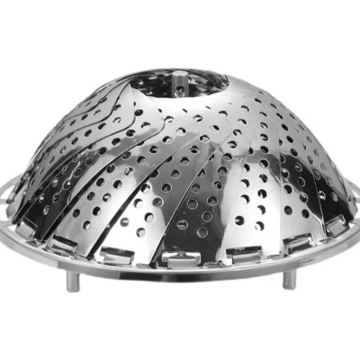 Vỉ hấp inox nồi hấp gấp gọn đa năng thông minh - dùng để hấp được tất cả các loại xoong nồi