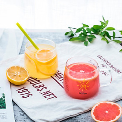 Ly thủy tinh 450ml có tay cầm