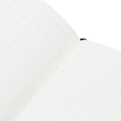 Sổ Bìa Da A6 - Không Kẻ Có Chấm - 120 Trang 100gsm - The Sun - Ginko