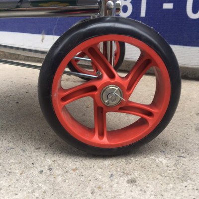 Xe kéo đi chợ cao cấp NiNDA NDX002 gấp gọn tiện dụng chất liệu inox chắc chắn, dễ dàng điều chỉnh kích thước tay kéo , tải trọng lên đến 20kg- Hàng chính hãng