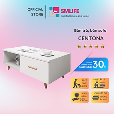 Bàn sofa hiện đại thiết kế tiện lợi SMLIFE Centona