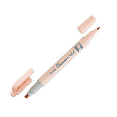 Bút Dạ Quang 2 Đầu Pastel Pentel-SLW11P-F - Pastel Orange - Cam