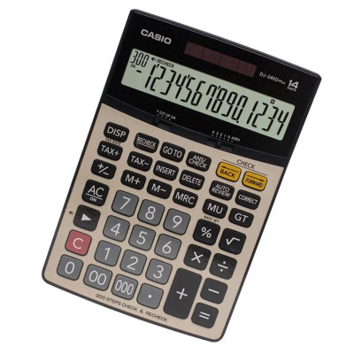 Máy Tính Casio DJ 240D-W-DP Plus