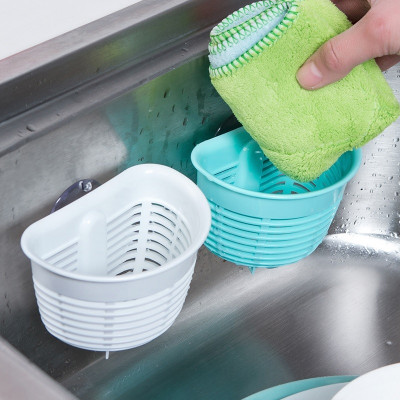 Combo 2 giỏ treo đa năng có núm hít chân không - Hàng nội địa Nhật Bản - Giao màu ngẫu nhiên