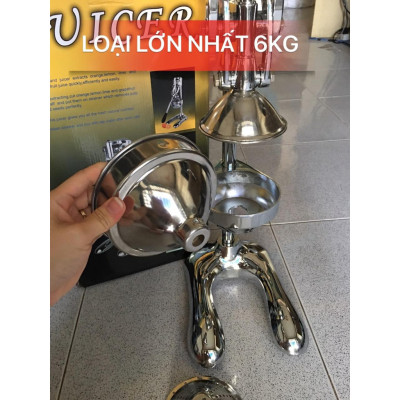 Máy ép cam, ép trái cây bằng tay inox 6kg loại Tốt