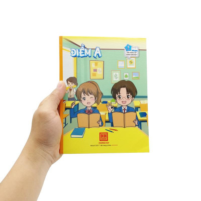 Combo 5 Tập Học Sinh Class Điểm A 5 Ô Ly Vuông 96 Trang 100gsm - Hồng Hà 0317 (Mẫu Sản Phẩm Giao Ngẫu Nhiên)