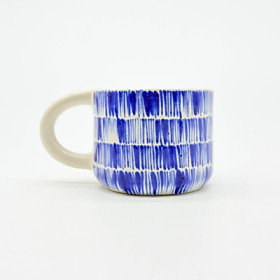 Ly Morning 03 - Họa Tiết Cọ Cobalt